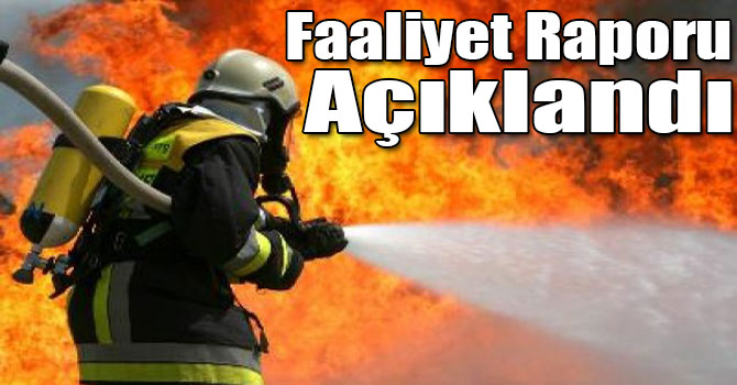 Kars İtfaiyesi 2015 Yılı Faaliyet Raporu Açıklandı