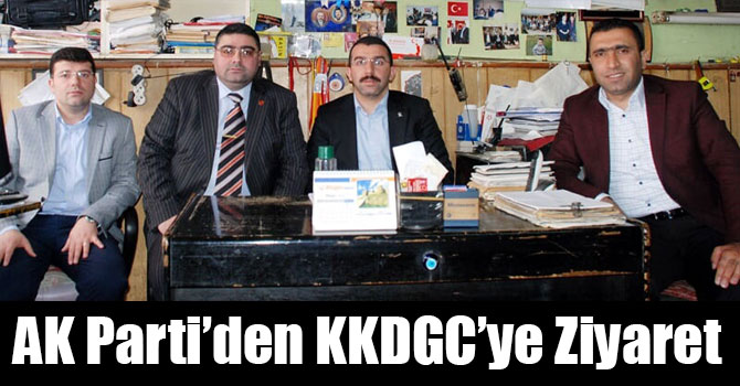 AK Parti İl Başkanı Çalkın’dan KKDGC Başkanı Daşdelen’e Hayırlı Olsun Ziyareti