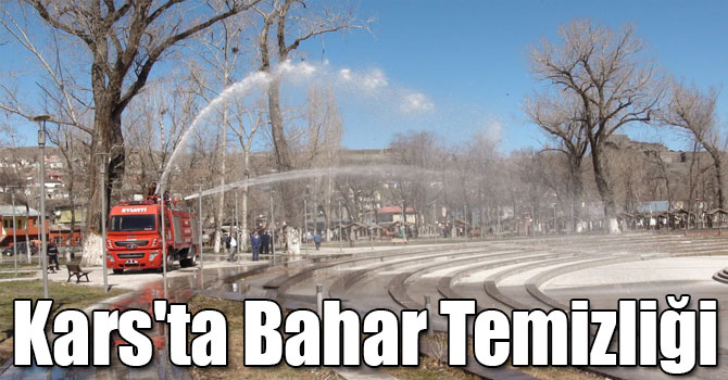 Kars'ta Bahar Temizliği
