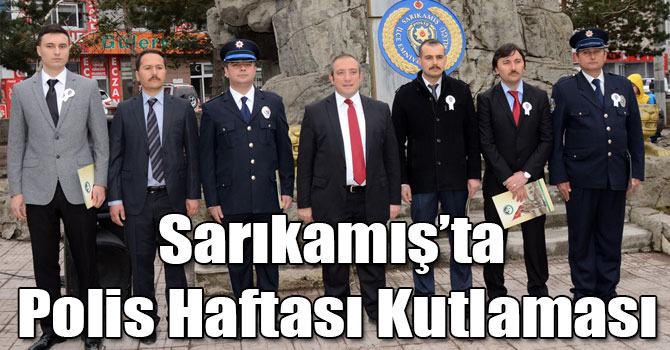 Sarıkamış’ta Polis Haftası Kutlaması