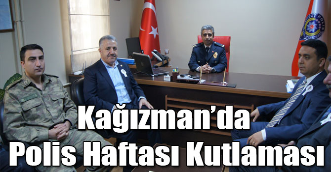 Kağızman'da Polis Haftası Kutlaması