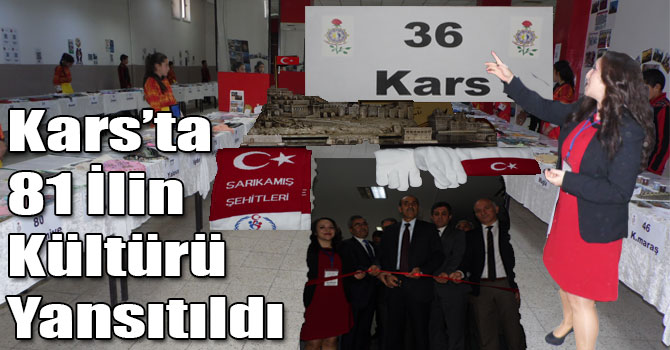 Kars’ta 81 İlin Kültürü Yansıtıldı