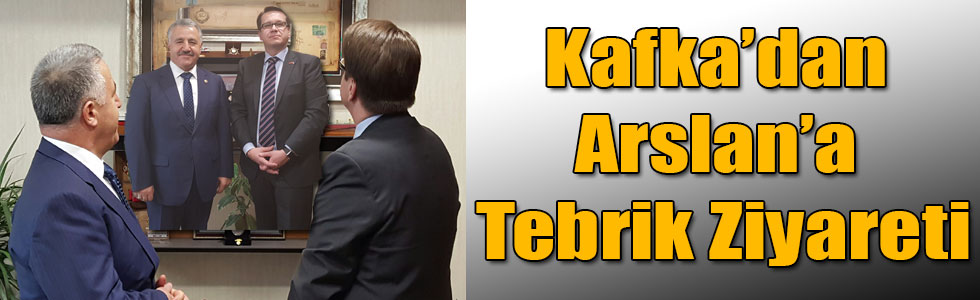 Çek Cumhuriyeti Büyükelçisi Pavel Kafka’dan Ahmet Arslan’a Tebrik Ziyareti