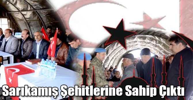 Sarıkamış Şehitlerine Sahip Çıktı