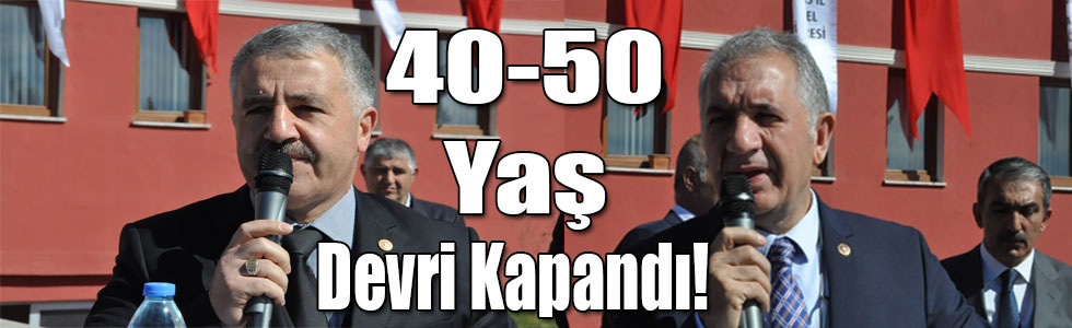 40-50 Yaş Devri Kapandı!