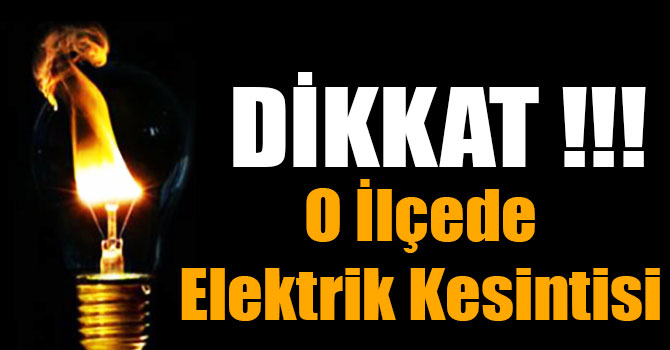 Akyaka'da Elektrik Kesintisi