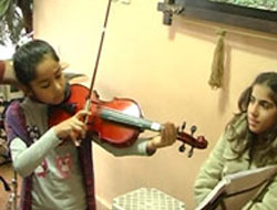 Çocukların müzik aşkı