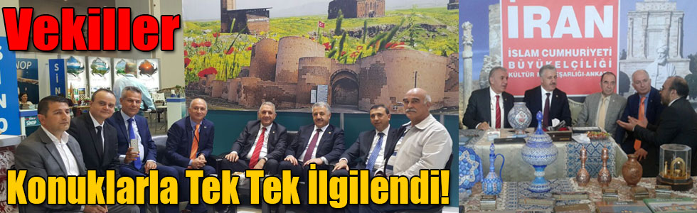 Vekiller Konuklarla Tek Tek İlgilendi!