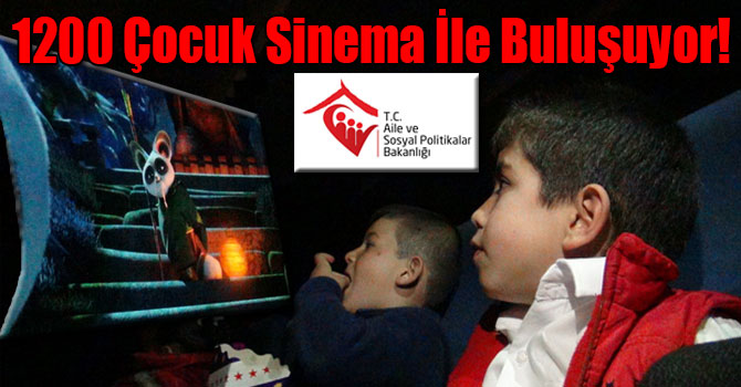 Kars'ta 1200 Çocuk Sinema İle Buluşuyor!