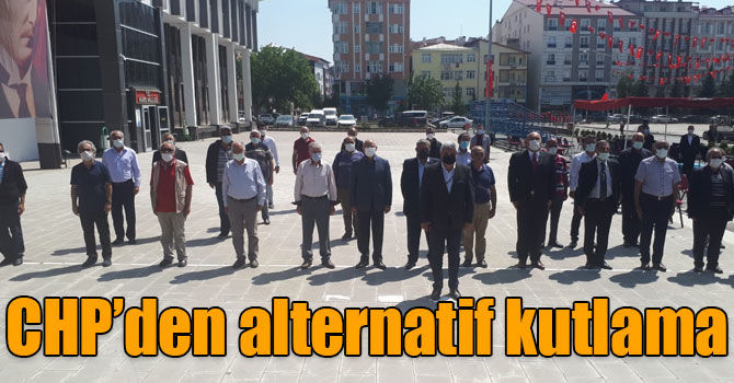 Kars’ta CHP’den alternatif kutlama