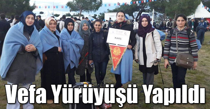 57. Alay Çanakkale Vefa Yürüyüşü Yapıldı