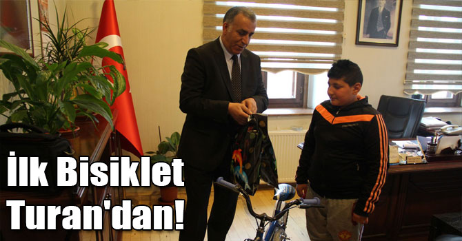 İlk Bisiklet Turan'dan!