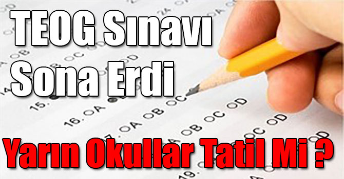 Kars’ta 5313 Öğrenci TEOG Sınavına Girdi