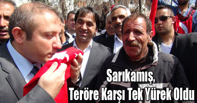 Sarıkamış, Teröre Karşı Tek Yürek Oldu