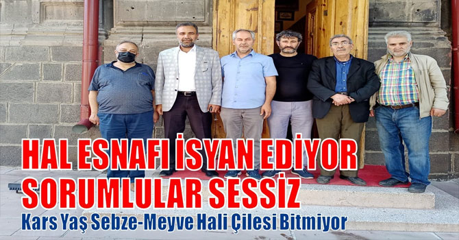 Hal esnafı isyan ediyor, sorumlular sessiz