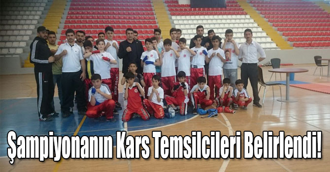 Şampiyonanın Kars Temsilcileri Belirlendi!