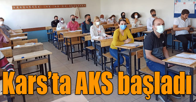 Kars’ta AKS başladı