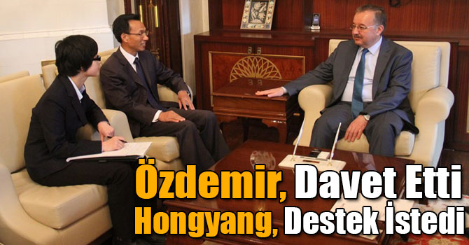 Çin Büyükelçisi YU Hongyang'dan Vali Özdemir'e Ziyaret!