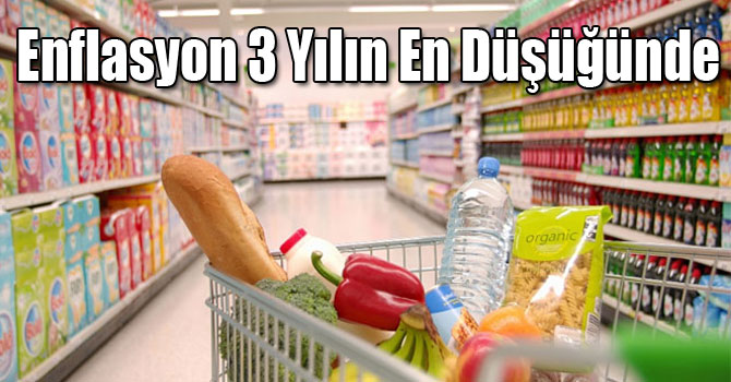 Enflasyon 3 Yılın En Düşüğünde