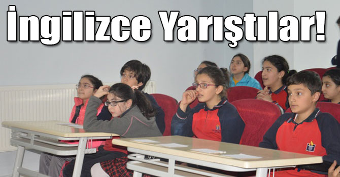 İngilizce Yarıştılar!