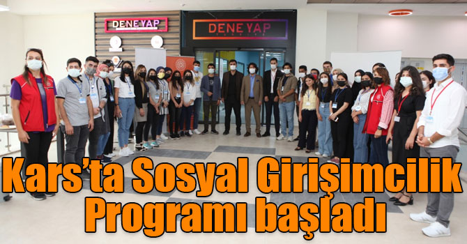 Kars’ta Sosyal Girişimcilik Programı başladı