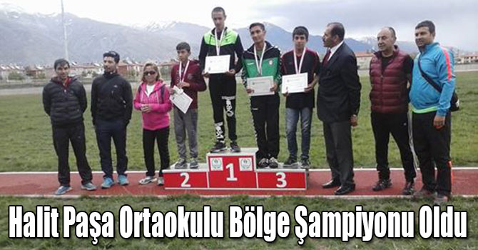 Halit Paşa Ortaokulu Bölge Şampiyonu Oldu
