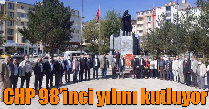 CHP 98’inci yılını kutluyor