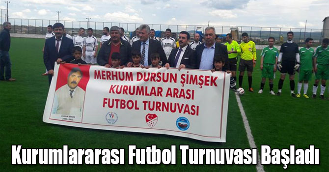 Kurumlararası Futbol Turnuvası Başladı