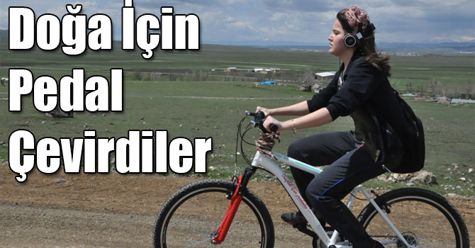 Kars Fen Lisesi Öğrencileri 4 Kilometre Pedal Çevirdi