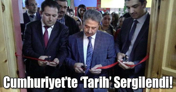 Cumhuriyet Anadolu Lisesinde Tarih Materyalleri Sergisi