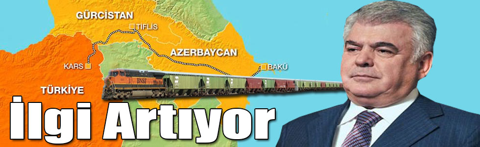 Bakü-Tiflis-Kars Demiryolu Projesine İlgi Artıyor