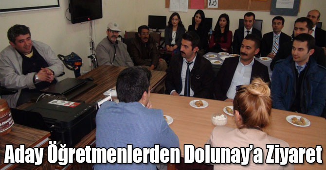 Aday Öğretmenlerden Dolunay’a Ziyaret