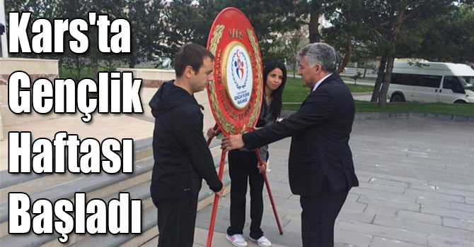 Kars'ta Gençlik Haftası Başladı