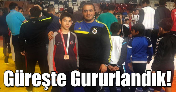 Güreşte Gururlandık!