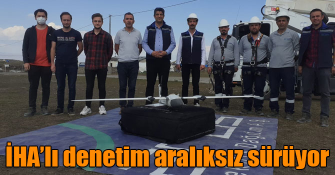 Kars’ta İHA’lı denetim aralıksız sürüyor