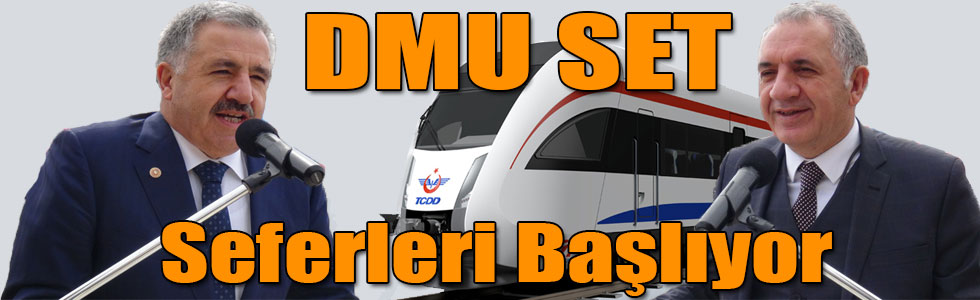Kars-Akyaka Arası DMU SET Seferleri Başlıyor!