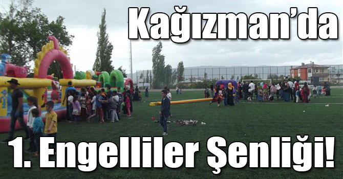 Kağızman’da Engelleri Aşalım 1. Engelliler Şenliği Yapıldı