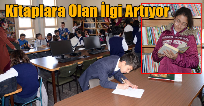 Sarıkamış’ta Kitap Okuma Alışkanlığına İlgi Artıyor