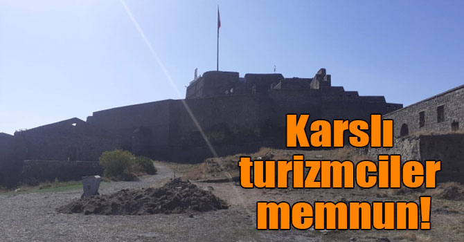 Karslı turizmciler memnun!