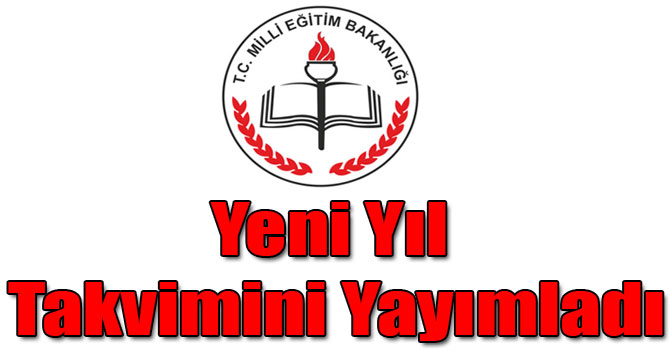 MEB Yeni Yıl Takvimini Yayımladı