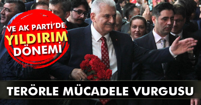 Binali Yıldırım'dan Kongrede Terörle Mücadele Vurgusu!