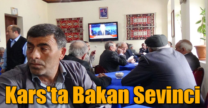 Kars'ta Bakan Sevinci