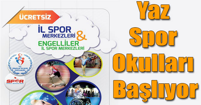 Kars'ta Yaz Spor Okulları Başlıyor