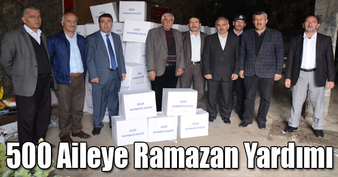 Sarıkamış’ta 500 Aileye Ramazan Yardımı