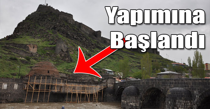 Tarihi Muradiye Hamamı Yapımına Başlandı