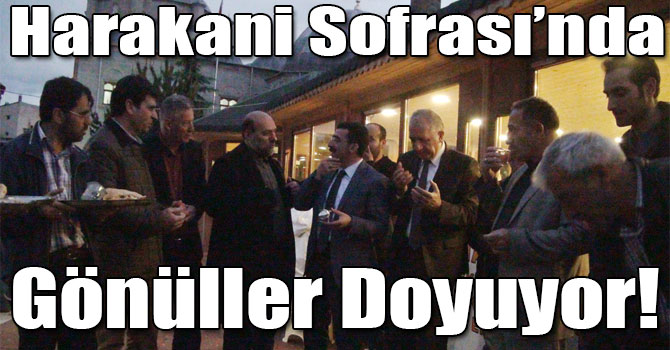 Harakani Sofrası’nda Gönüller Doyuyor!