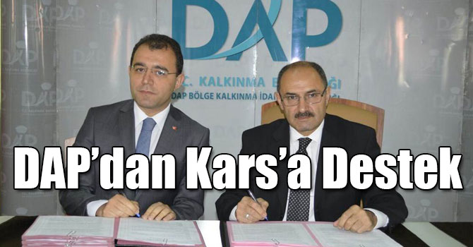 DAP’dan Kars’a Destek