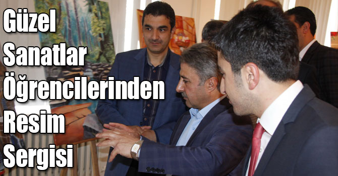 Güzel Sanatlar Öğrencilerinden Resim Sergisi