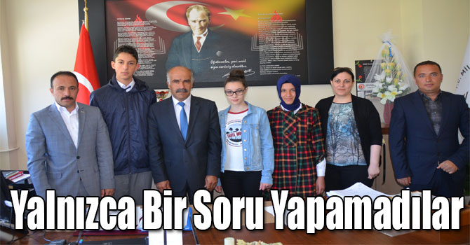 TEOG’un Sarıkamış Birincileri Yalnızca Bir Soru Yapamadı