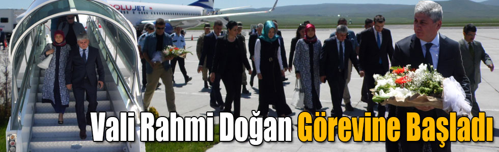 Kars’ın Yeni Valisi Rahmi Doğan Görevine Başladı